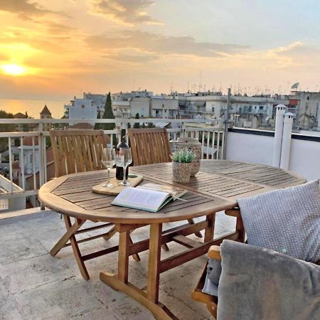 Ferienwohnung Sea View Sunset Penthouse Thessaloniki Exterior foto